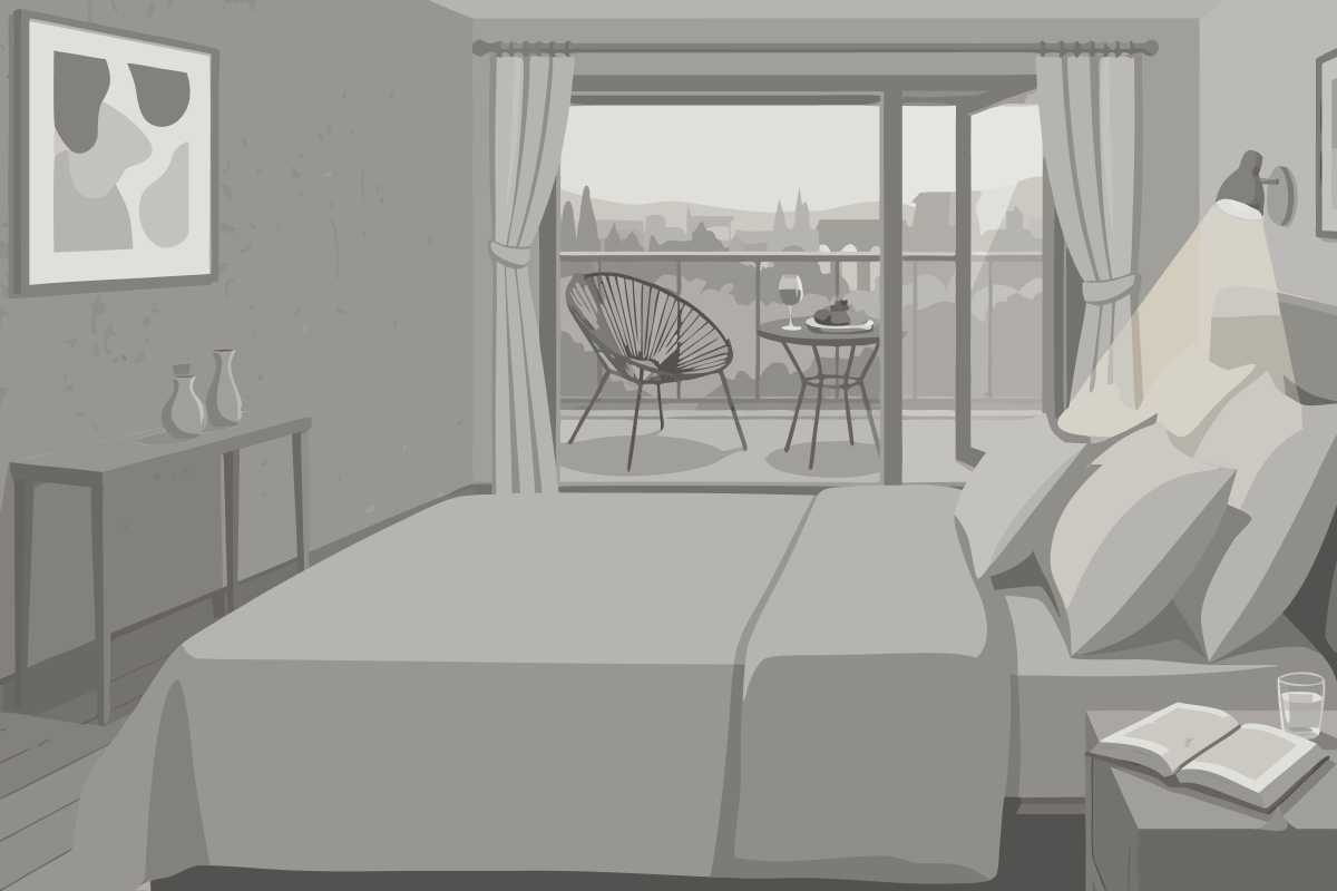 Chambre Double Supérieure avec Terrasse
